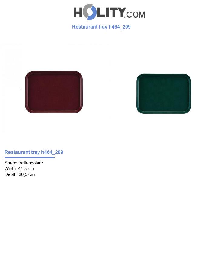 Restaurant tray h464_209