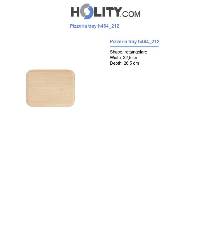 Pizzeria tray h464_212