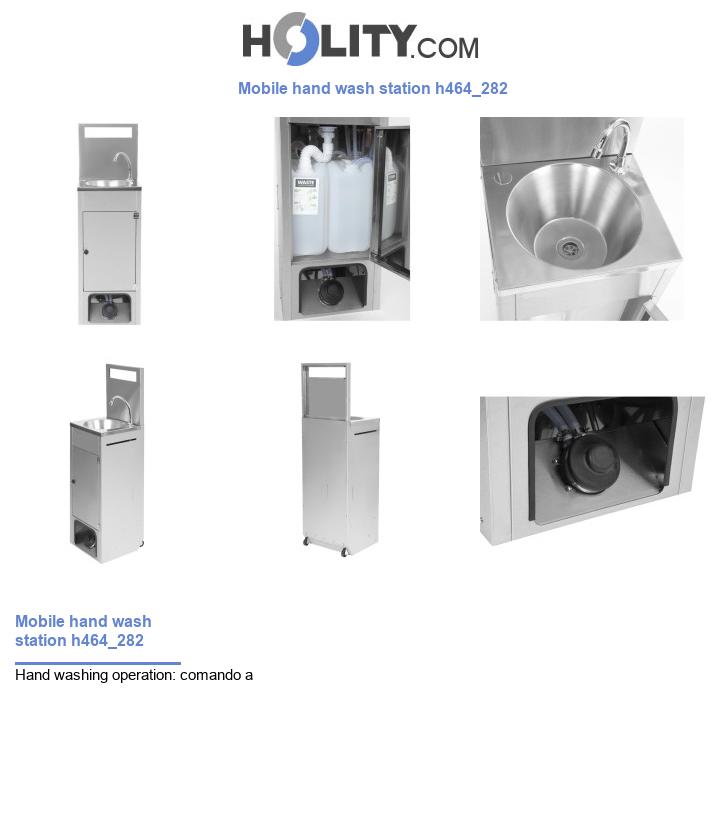 Mobile hand wash station h464_282
