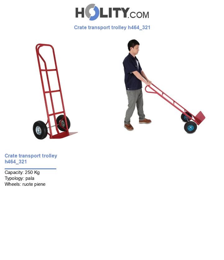Crate transport trolley h464_321