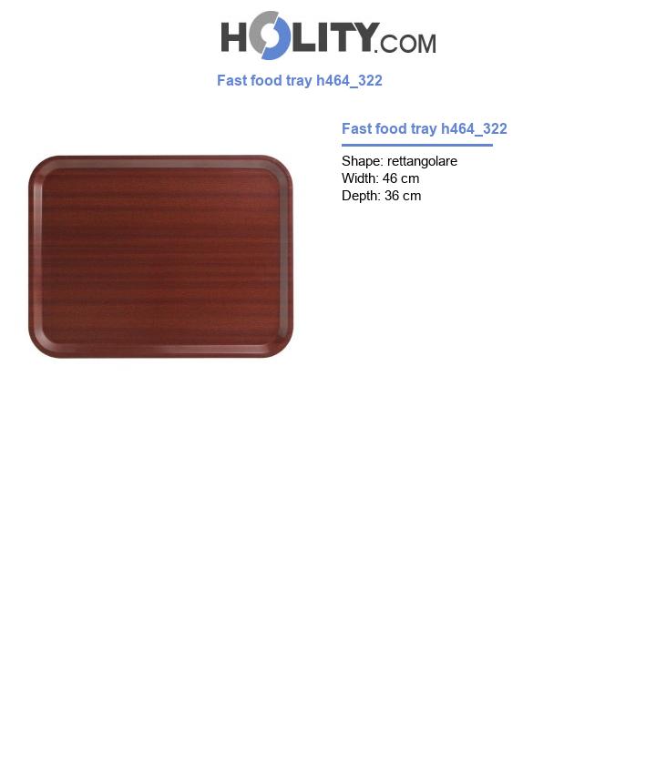 Fast food tray h464_322