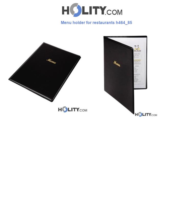Menu holder for restaurants h464_85