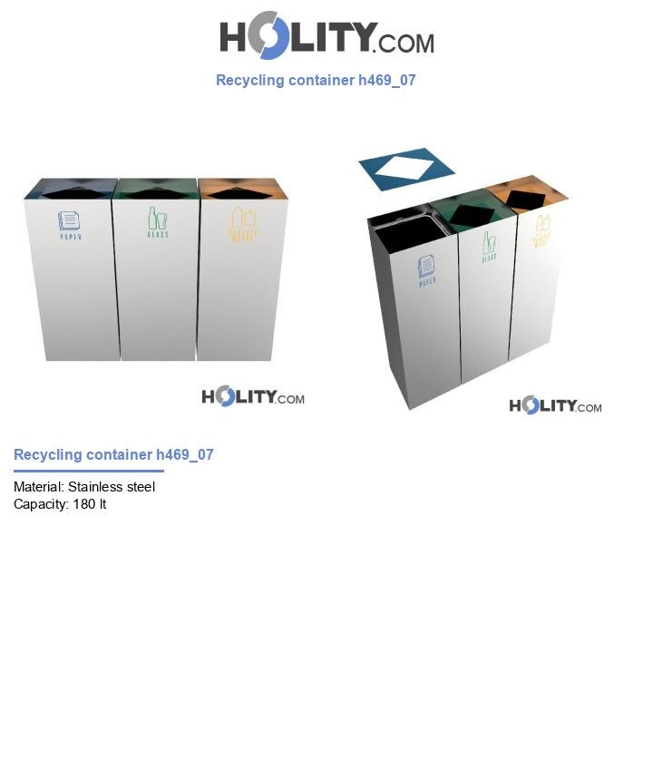 Recycling container h469_07