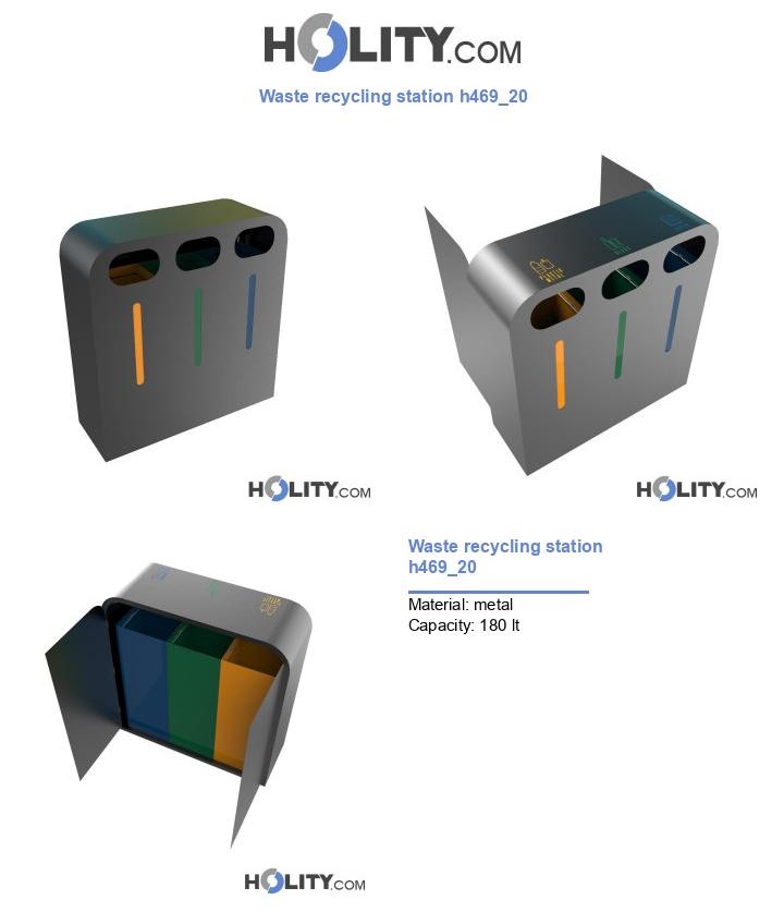 Waste recycling station h469_20