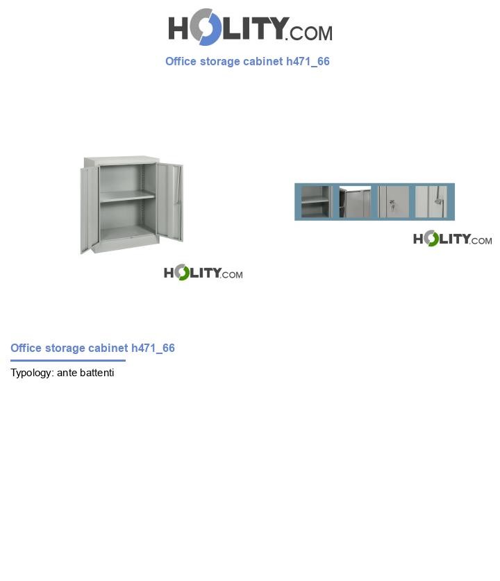 Office storage cabinet h471_66