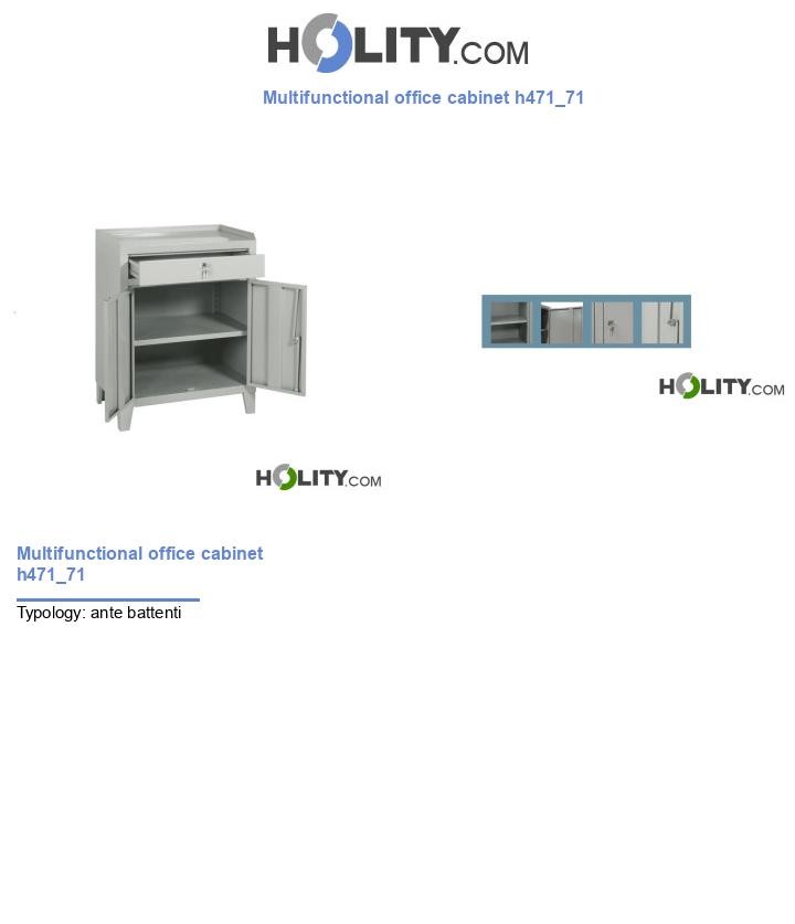Multifunctional office cabinet h471_71