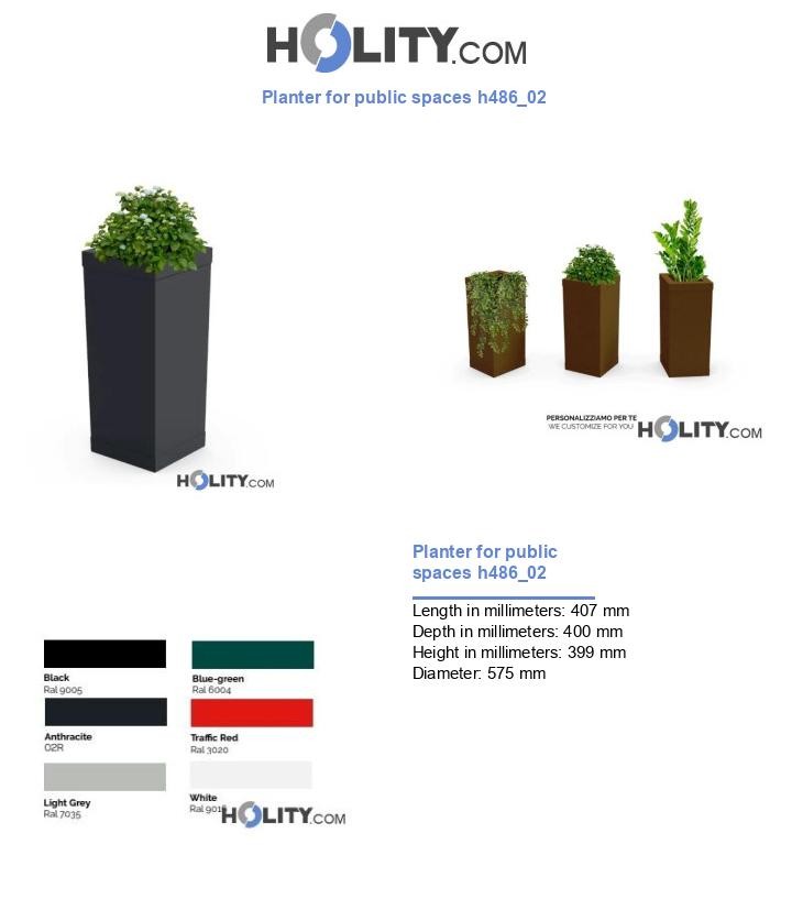 Planter for public spaces h486_02
