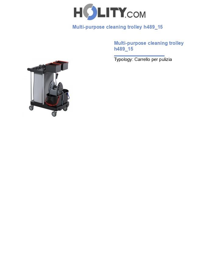 Multi-purpose cleaning trolley h489_15