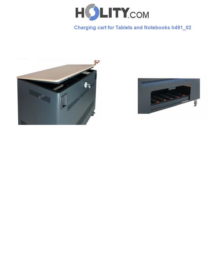 Charging cart for Tablets and Notebooks h491_02