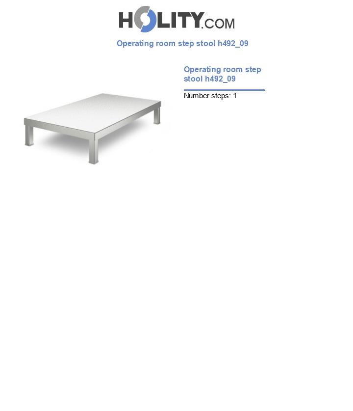 Operating room step stool h492_09