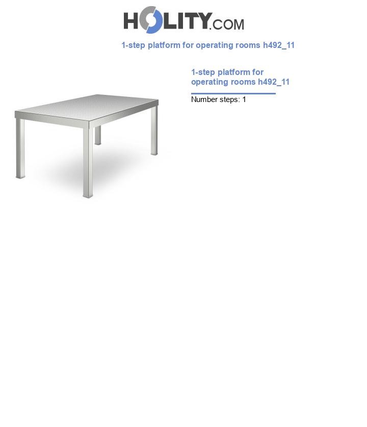1-step platform for operating rooms h492_11