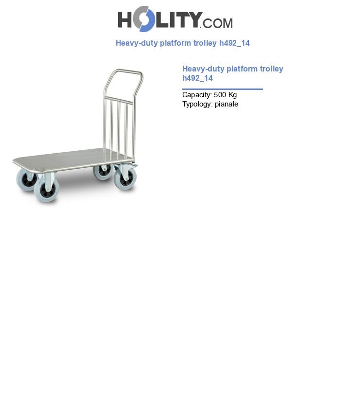 Heavy-duty platform trolley h492_14