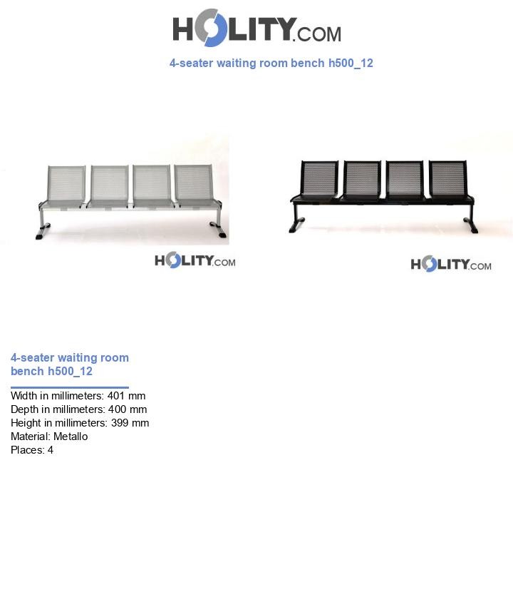 4-seater waiting room bench h500_12
