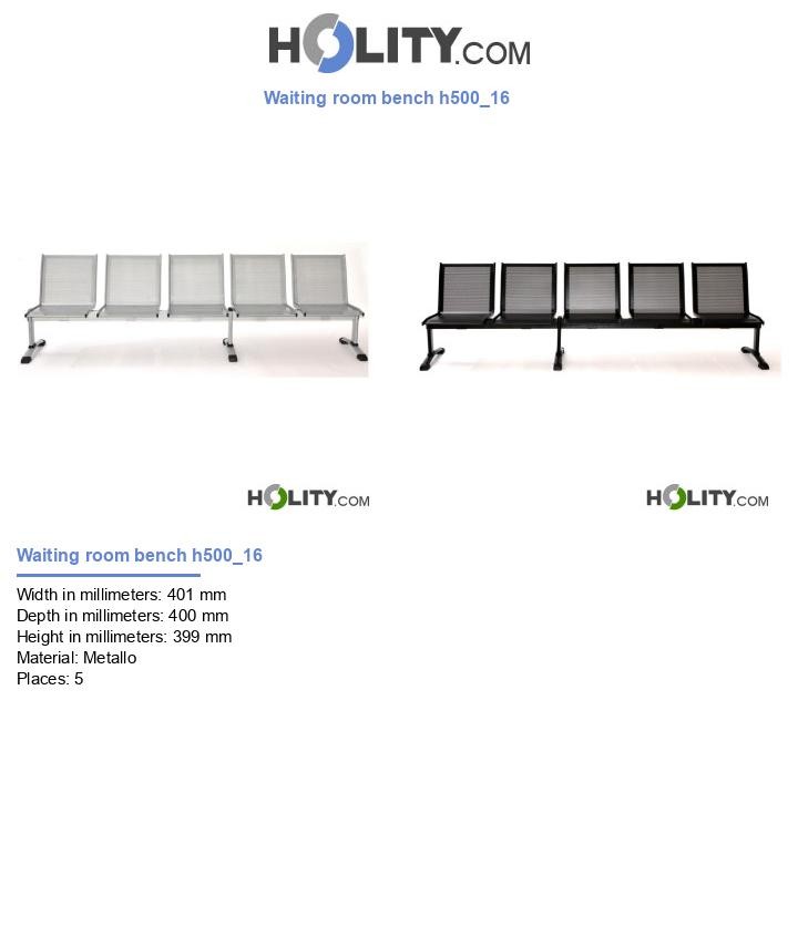 Waiting room bench h500_16
