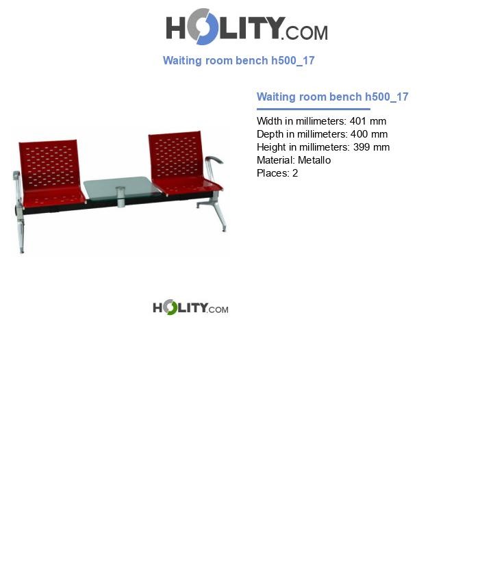 Waiting room bench h500_17