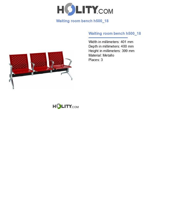 Waiting room bench h500_18