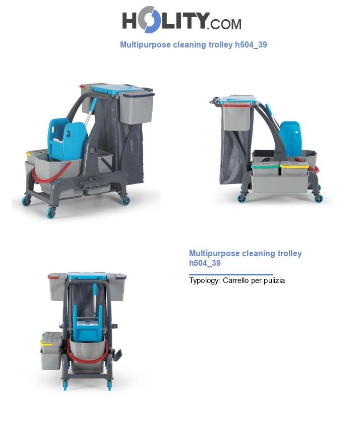 Multipurpose cleaning trolley h504_39
