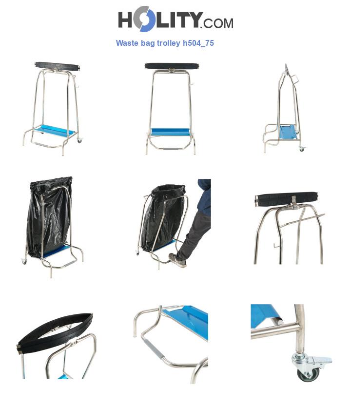 Waste bag trolley h504_75