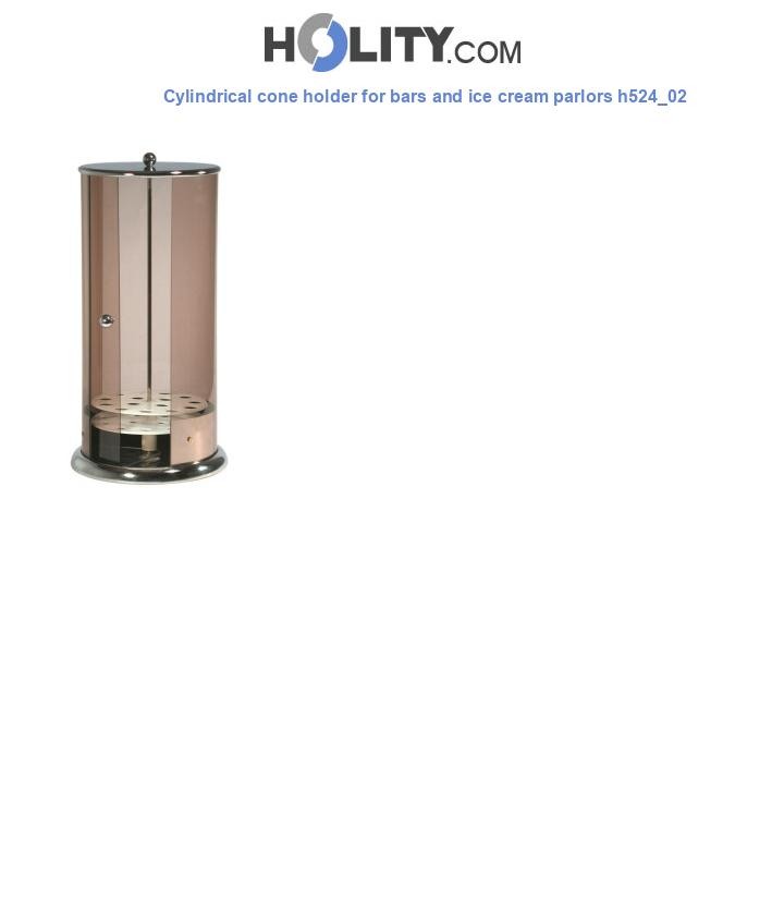 Cylindrical cone holder for bars and ice cream parlors h524_02