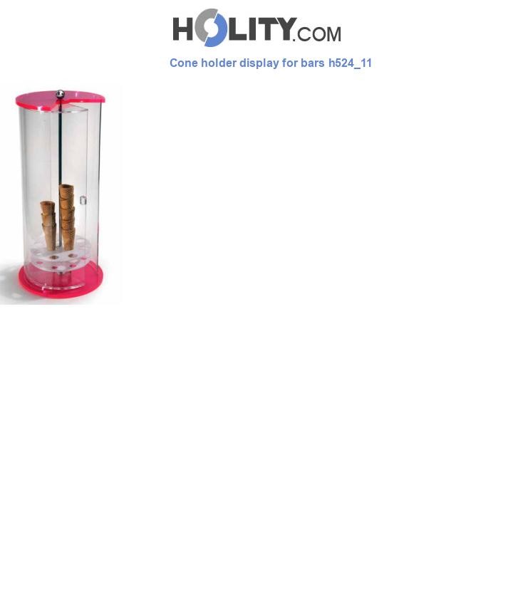 Cone holder display for bars h524_11