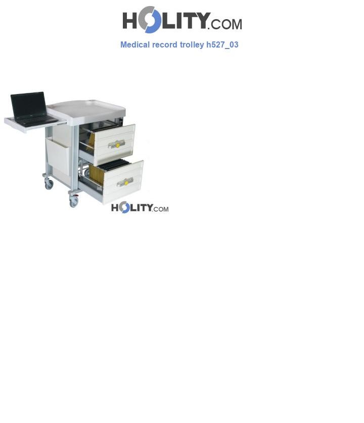 Medical record trolley h527_03