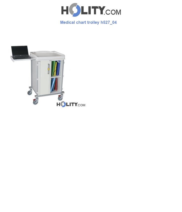 Medical chart trolley h527_04