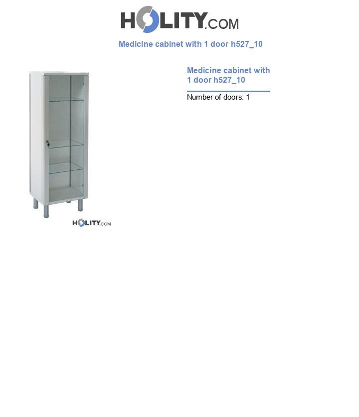 Medicine cabinet with 1 door h527_10