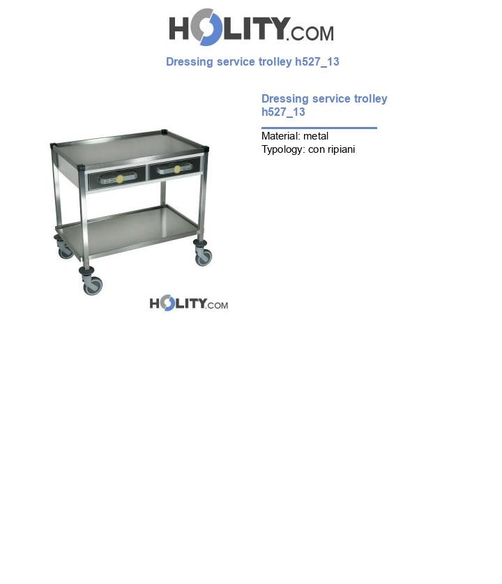 Dressing service trolley h527_13