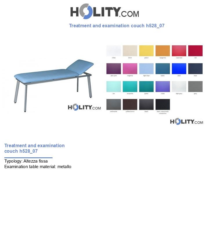 Treatment and examination couch h528_07