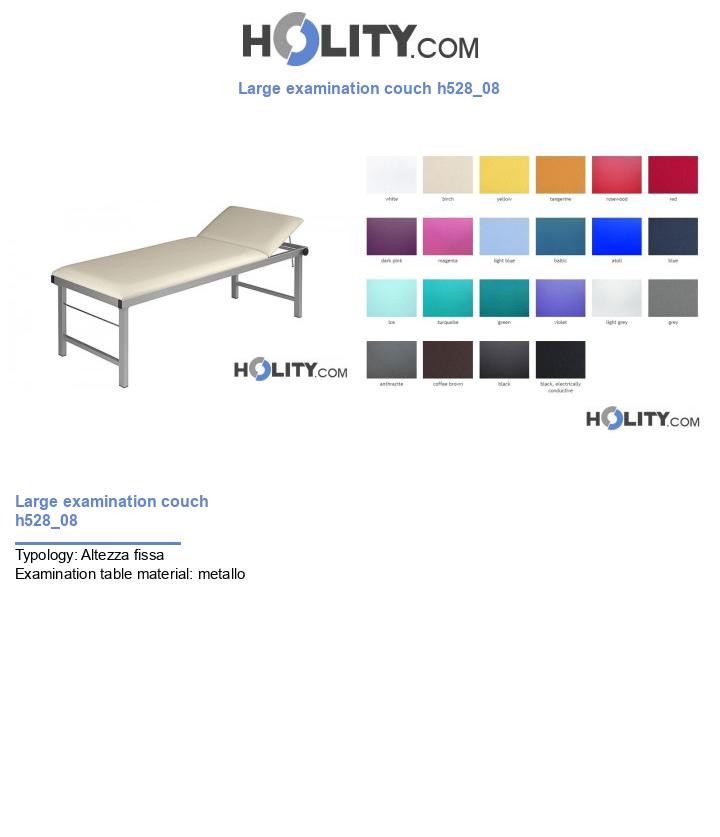 Large examination couch h528_08