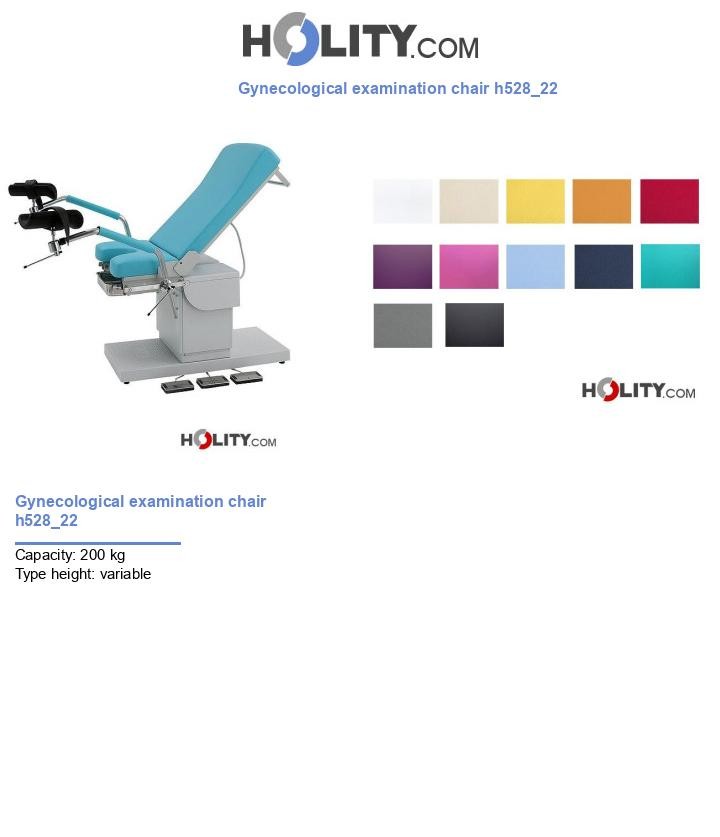 Gynecological examination chair h528_22