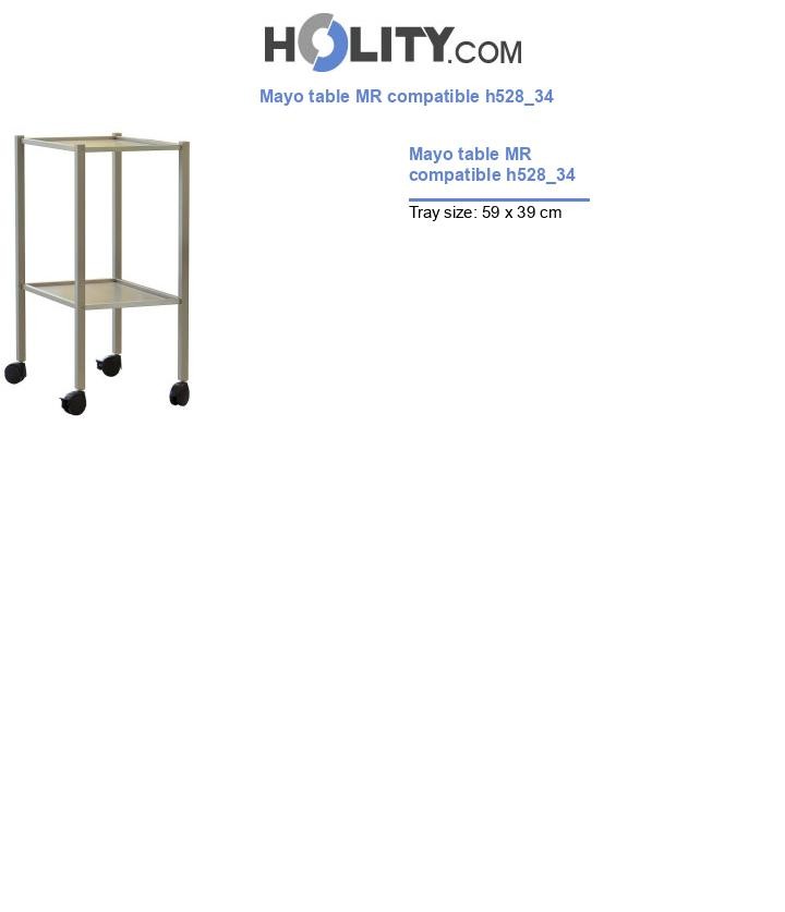 Mayo table MR compatible h528_34