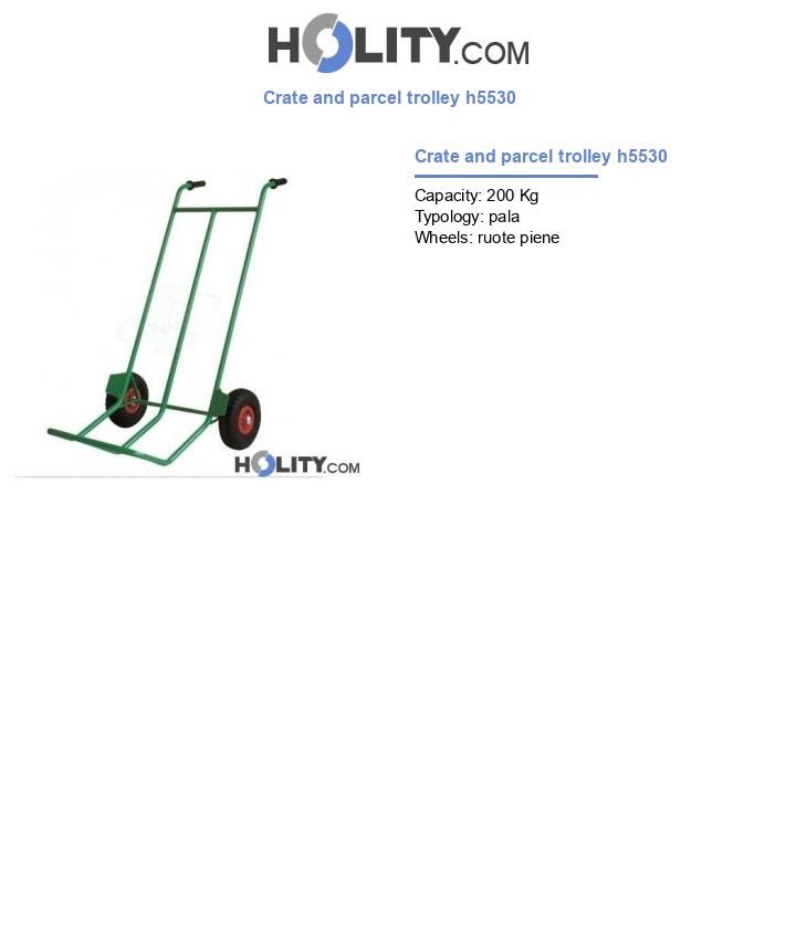 Crate and parcel trolley h5530