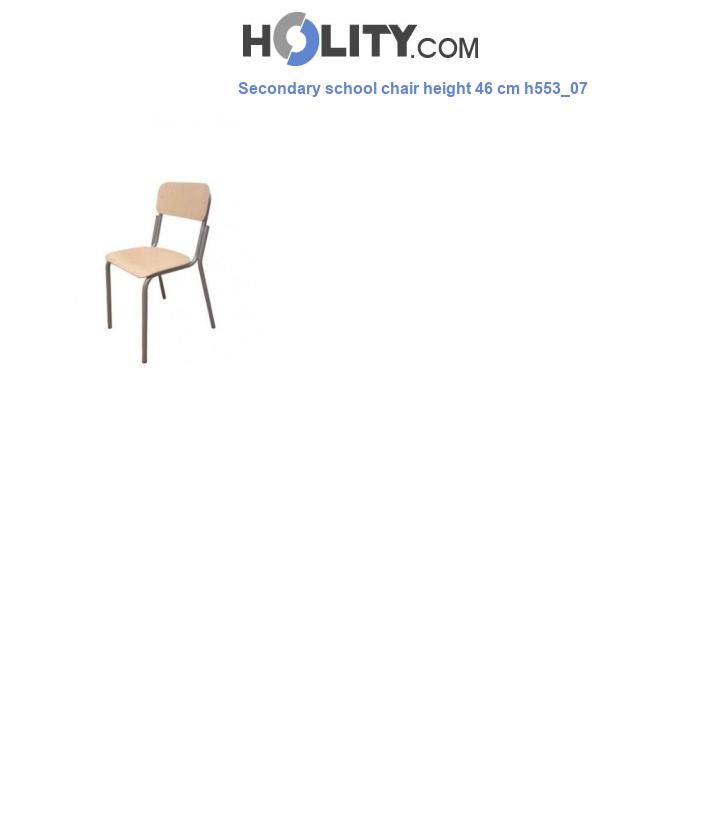 Secondary school chair height 46 cm h553_07