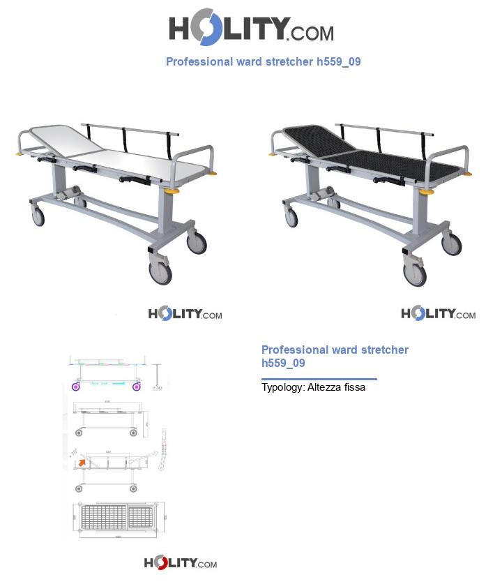 Professional ward stretcher h559_09