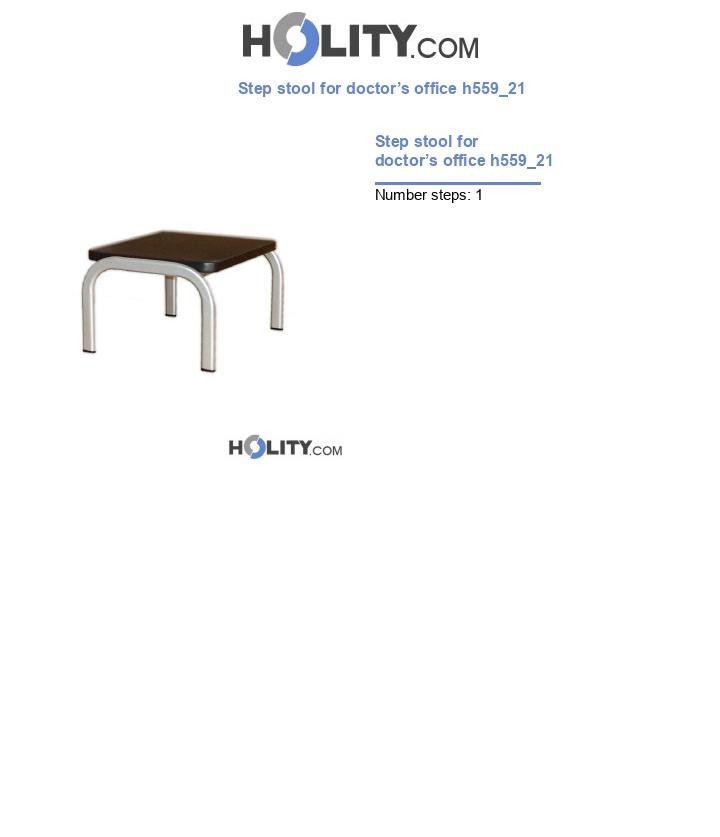 Step stool for doctor’s office h559_21
