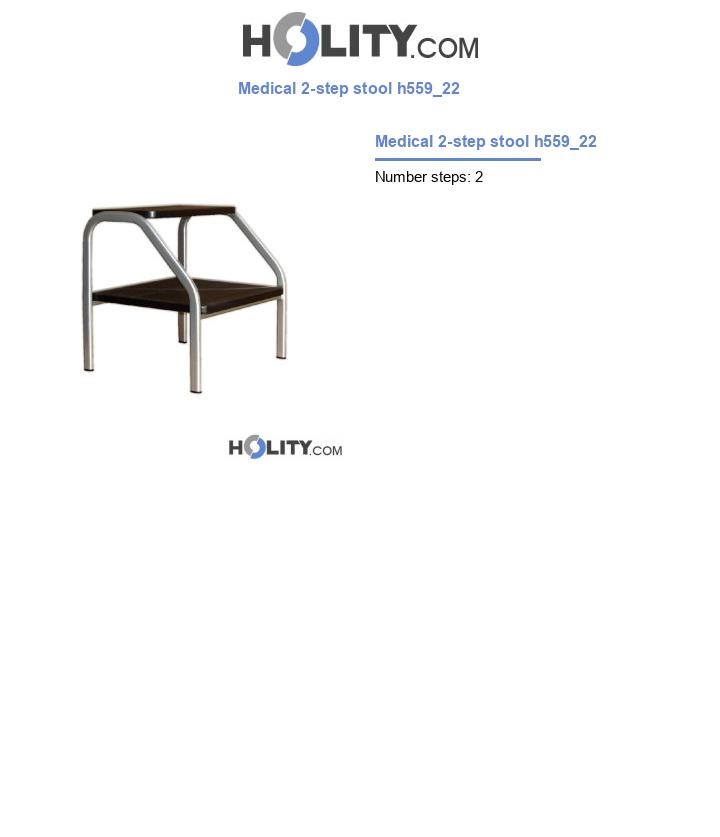Medical 2-step stool h559_22