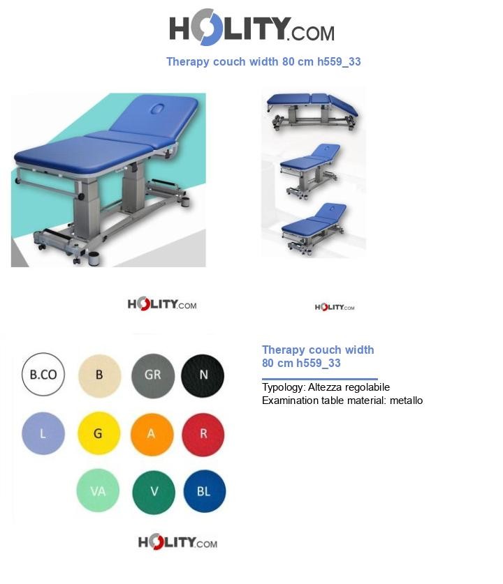 Therapy couch width 80 cm h559_33