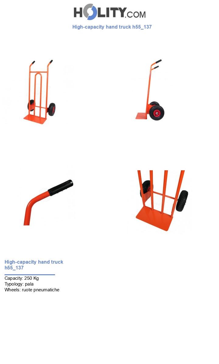 High-capacity hand truck h55_137
