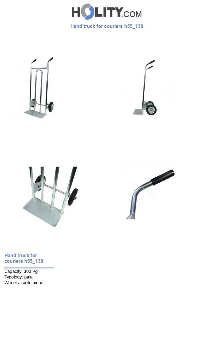 Hand truck for couriers h55_138