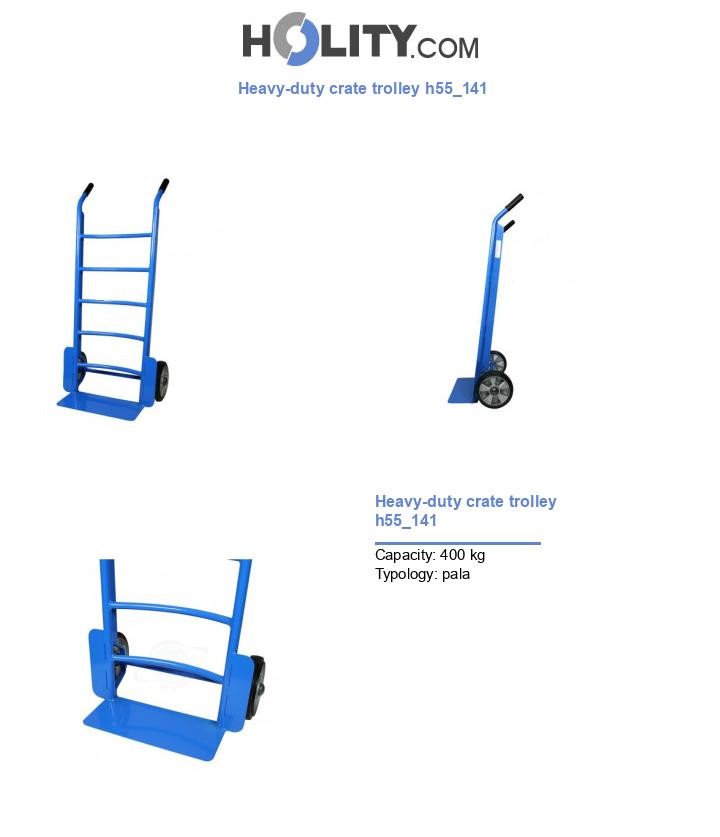 Heavy-duty crate trolley h55_141