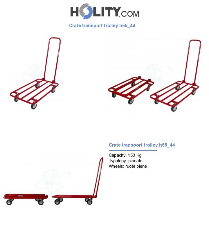 Crate transport trolley h55_44