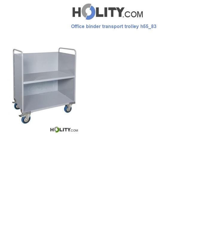 Office binder transport trolley h55_83