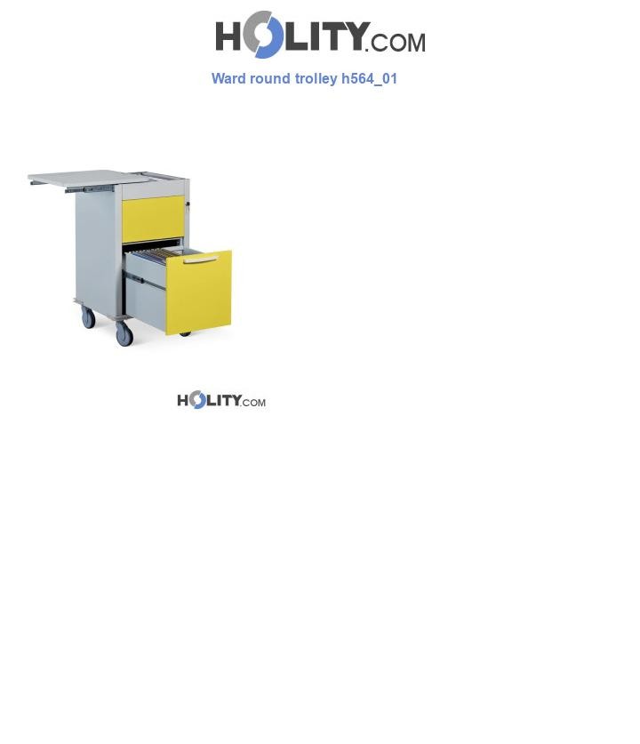 Ward round trolley h564_01