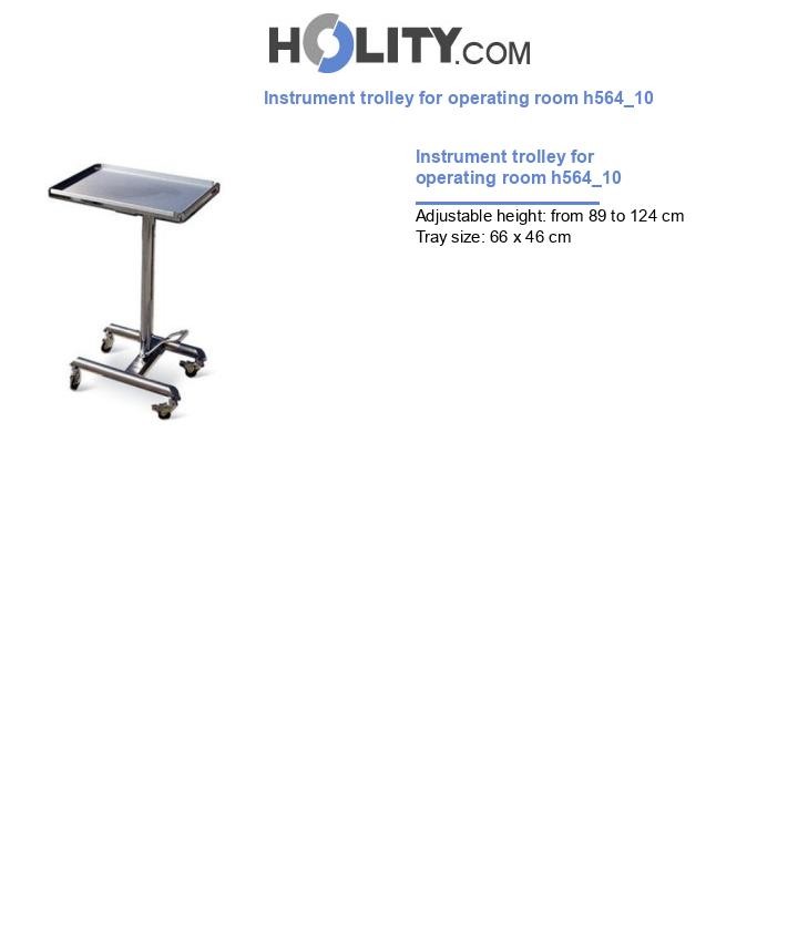 Instrument trolley for operating room h564_10