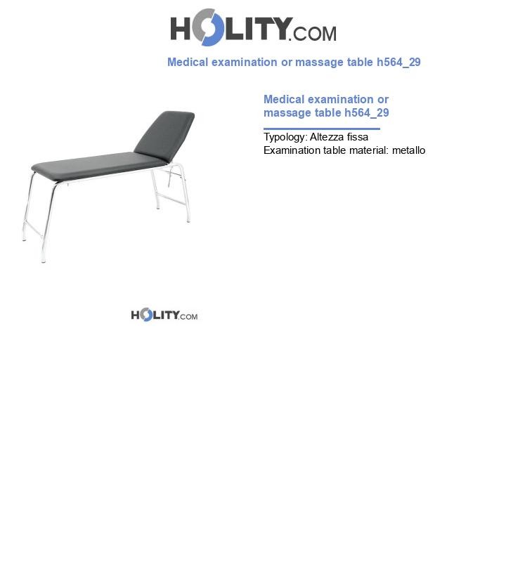 Medical examination or massage table h564_29
