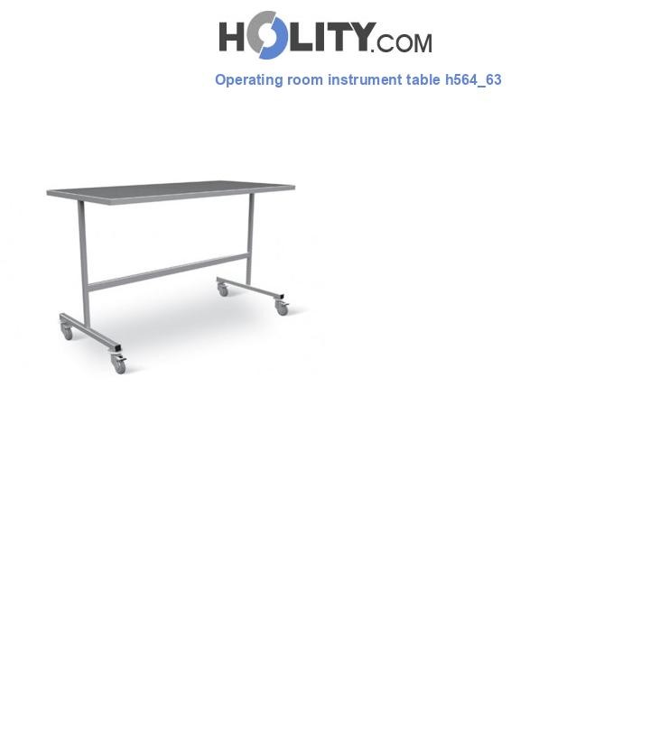 Operating room instrument table h564_63