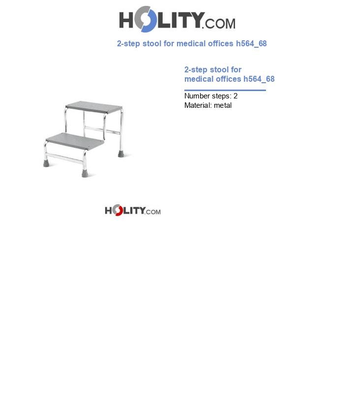 2-step stool for medical offices h564_68