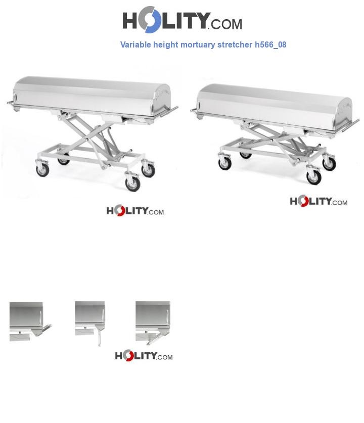 Variable height mortuary stretcher h566_08