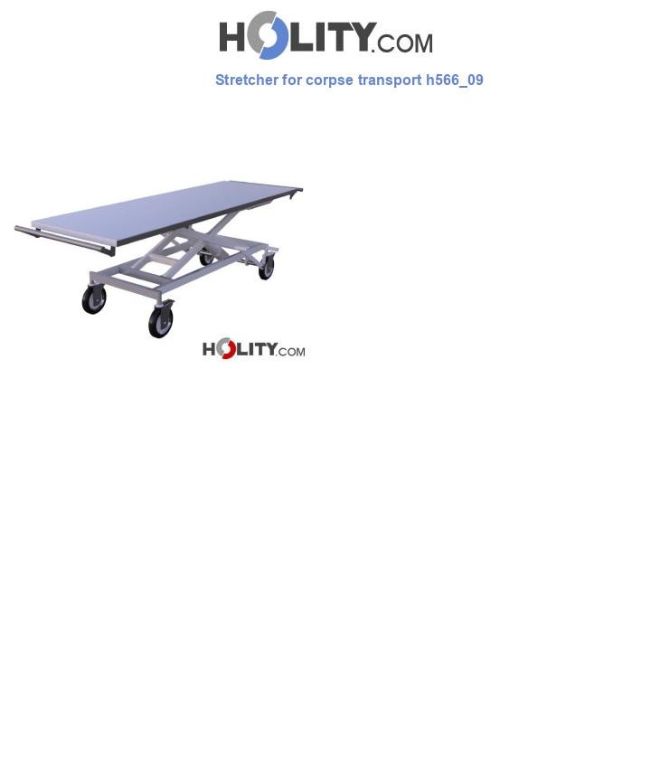 Stretcher for corpse transport h566_09